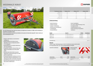 Livadski i poljski valjci Saphir Robust 250 