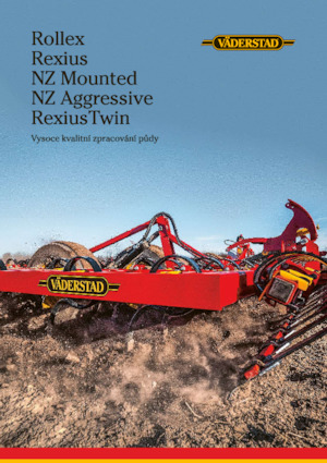 Livadski i poljski valjci Väderstad Rexius 1230