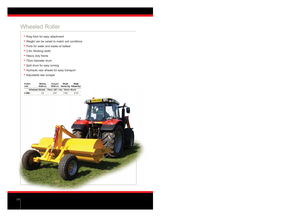 Livadski i poljski valjci Twose S-WH 8