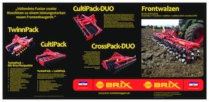 Livadski i poljski valjci Brix Twinn 600 FH