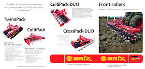 Livadski i poljski valjci Brix Twinn 600 FH