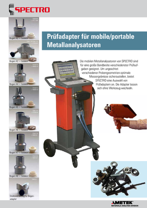 Metalni analizatori Spectro SPECTRO iSORT