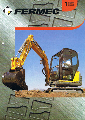 Mini bageri Terex-Fermec 115