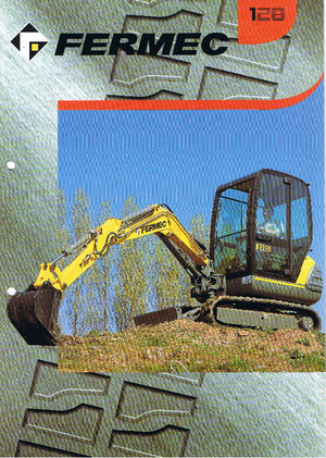 Mini bageri Terex-Fermec 128
