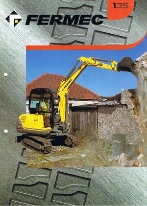 Mini bageri Terex-Fermec 135