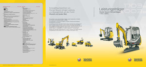 Mini bageri Wacker Neuson 1703