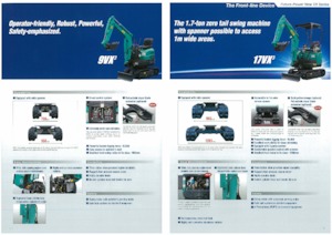 Mini bageri Kato 17VX3