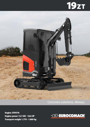 Mini bageri Eurocomach 19 ZT