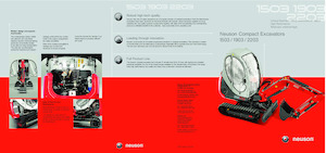 Mini bageri Neuson 2203