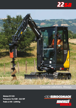 Mini bageri Eurocomach 22sa