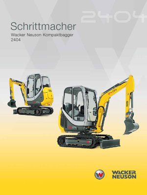 Mini bageri Wacker Neuson 2404