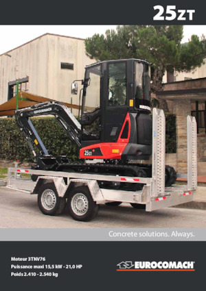 Mini bageri Eurocomach 25 ZT