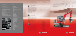 Mini bageri Neuson 2503