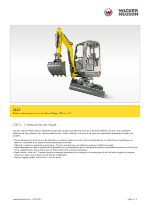 Mini bageri Neuson 28 Z 3