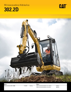 Mini bageri Caterpillar 302.2D