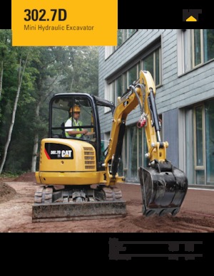 Mini bageri Caterpillar 302.7D
