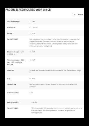 Mini bageri Caterpillar 303 CR