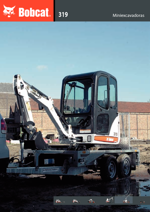 Mini bageri Bobcat 319
