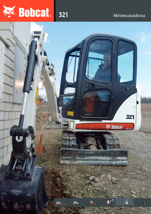 Mini bageri Bobcat 321 K