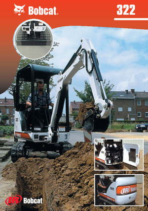 Mini bageri Bobcat 322 D