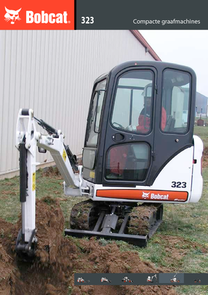 Mini bageri Bobcat 323 J