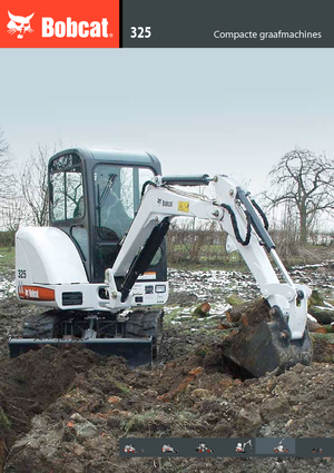 Mini bageri Bobcat 325 G
