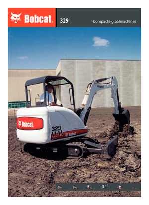 Mini bageri Bobcat 329