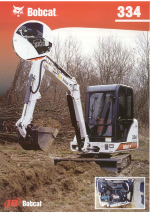 Mini bageri Bobcat 334 D