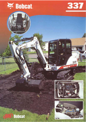 Mini bageri Bobcat 337 D