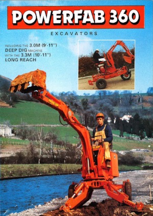 Mini bageri Powerfab 360 C*