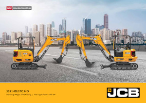 Mini bageri JCB 37C HD