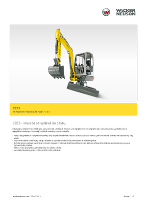 Mini bageri Wacker Neuson 38 Z 3