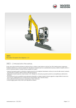 Mini bageri Wacker Neuson 38 Z 3