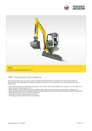 Mini bageri Wacker Neuson 38 Z 3
