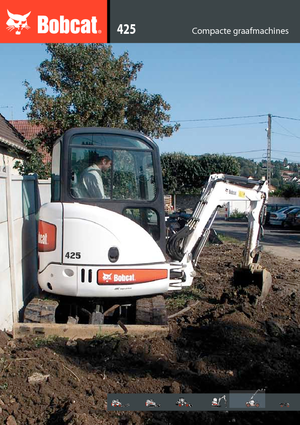 Mini bageri Bobcat 425