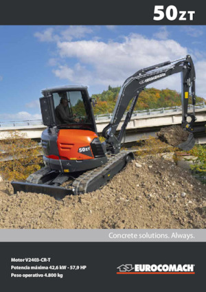 Mini bageri Eurocomach 50 ZT