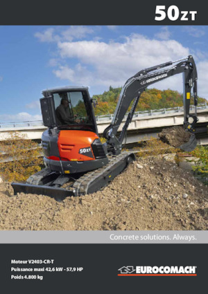 Mini bageri Eurocomach 50 ZT