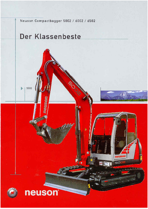 Mini bageri Neuson 6002