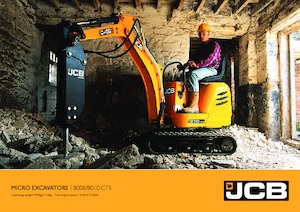 Mini bageri JCB 8008 CTS