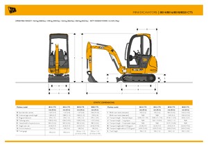 Mini bageri JCB 8018 CTS