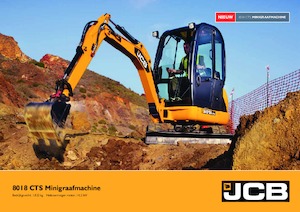 Mini bageri JCB 8018 CTS