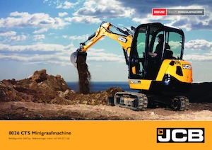 Mini bageri JCB 8026 CTS