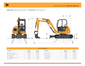 Mini bageri JCB 8040 ZTS