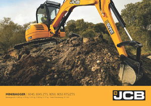 Mini bageri JCB 8050 RTS