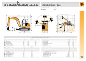 Bageri gusjeničari JCB 8060