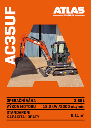 Mini bageri Atlas Kompakt AC 35UF