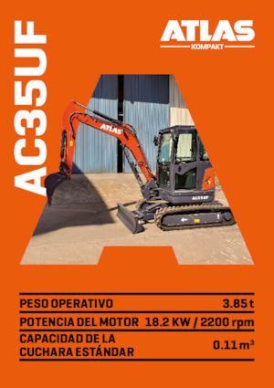 Mini bageri Atlas Kompakt AC 35UF