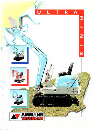 Mini bageri Yanmar B 08 R