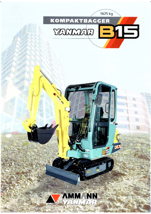 Mini bageri Yanmar B 15