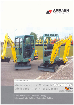 Mini bageri Yanmar B 17-3